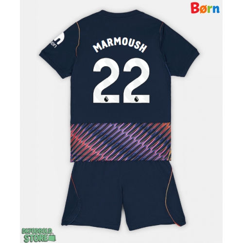 Tottenham Hotspur Omar Marmoush #22 Replika Babytøj Udebanesæt Børn 2026-27 Kortærmet (+ Korte bukser)
